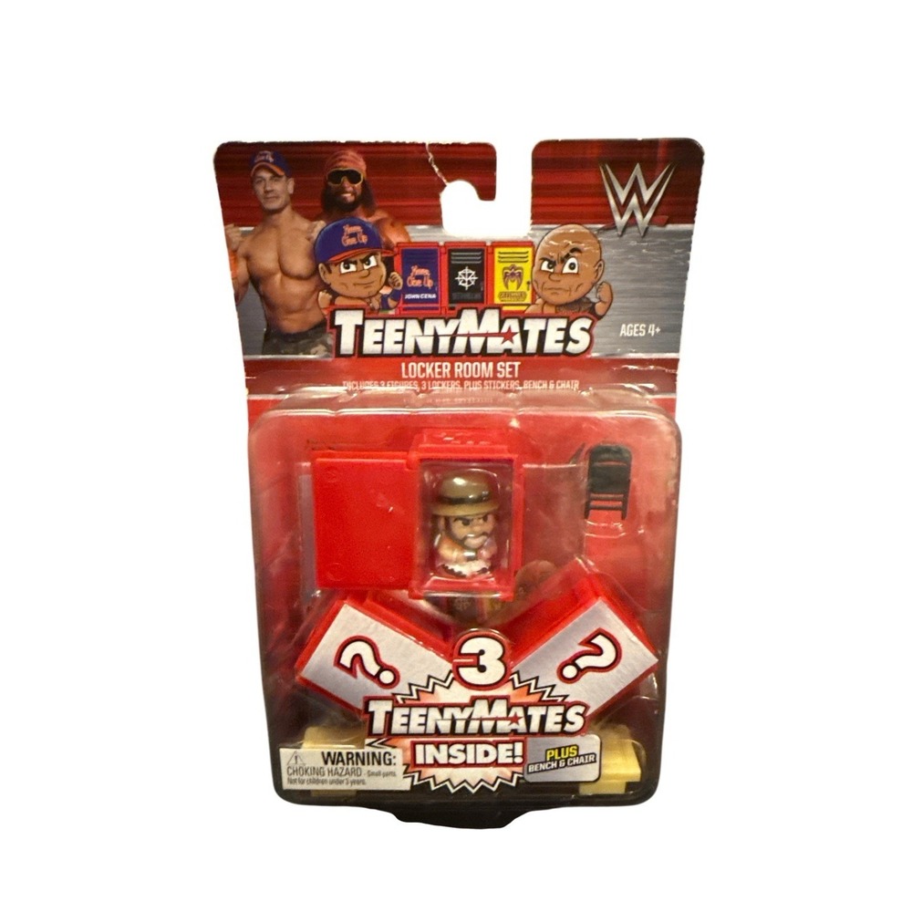 WWE Wrestling TeenyMates Bray Wyatt Locker Room‎ Set Accessory Pack
